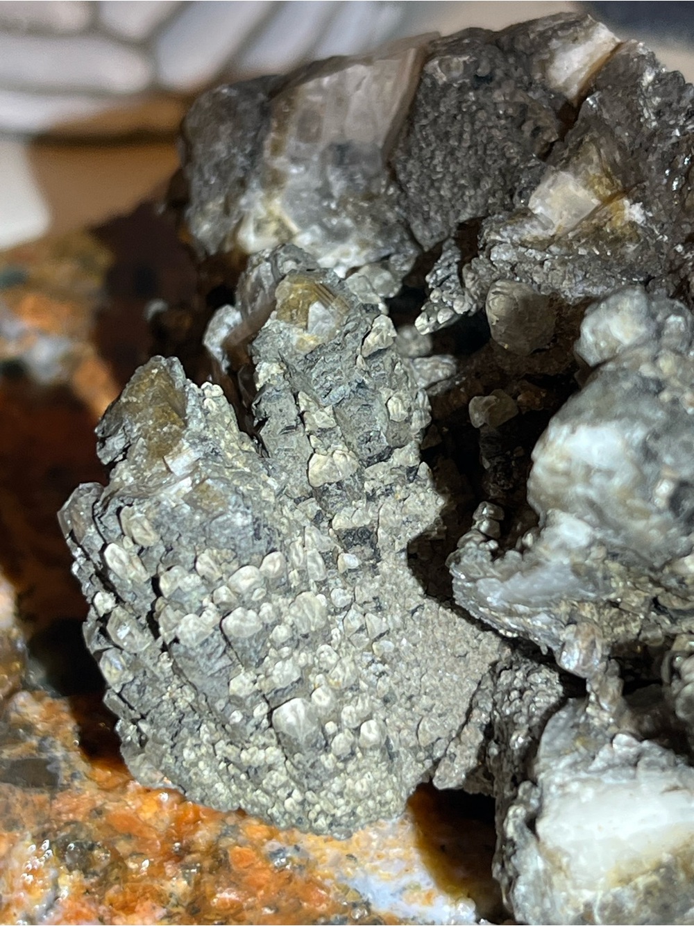 Unique High Luster Calcite